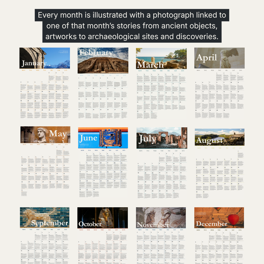 365 Days of Ancient History and Archaeology 2027 Calendar