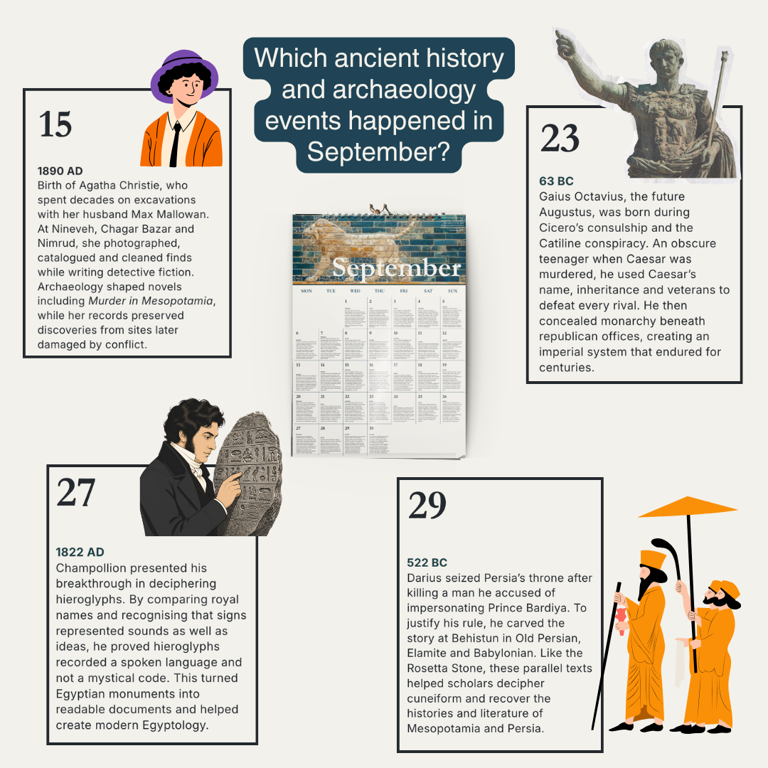 365 Days of Ancient History and Archaeology 2027 Calendar