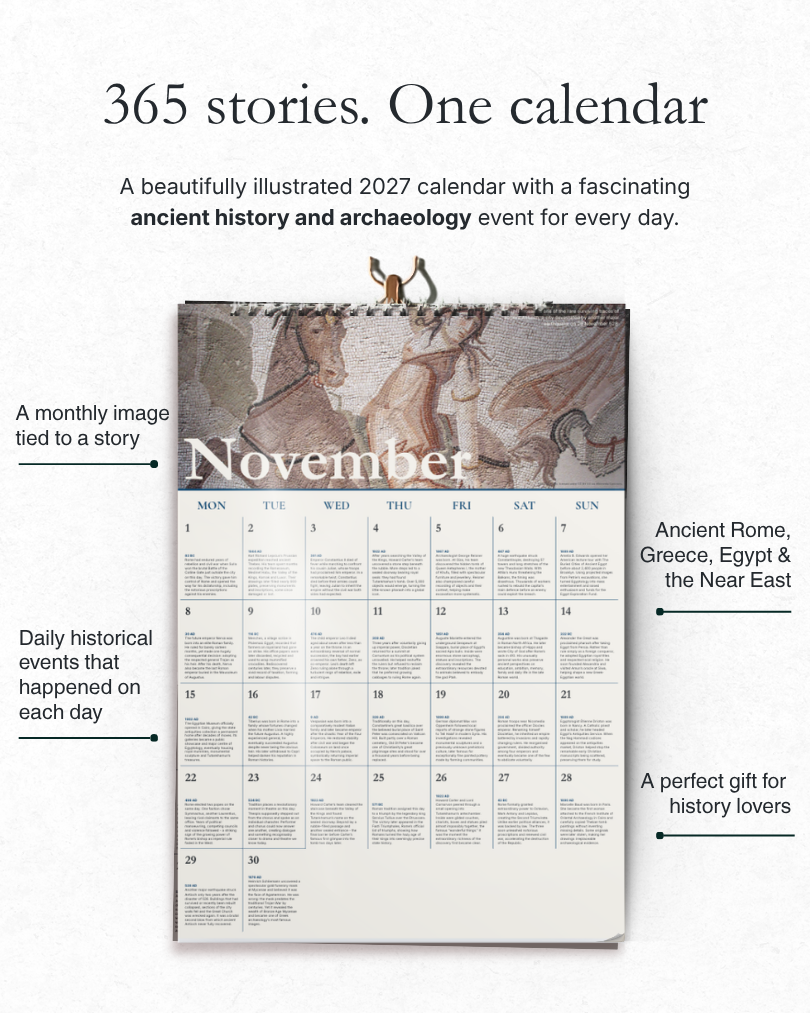 365 Days of Ancient History and Archaeology 2027 Calendar